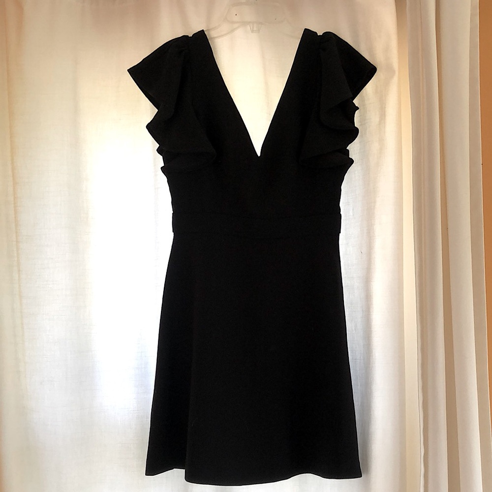 BCBGeneration flutter sleeve dress